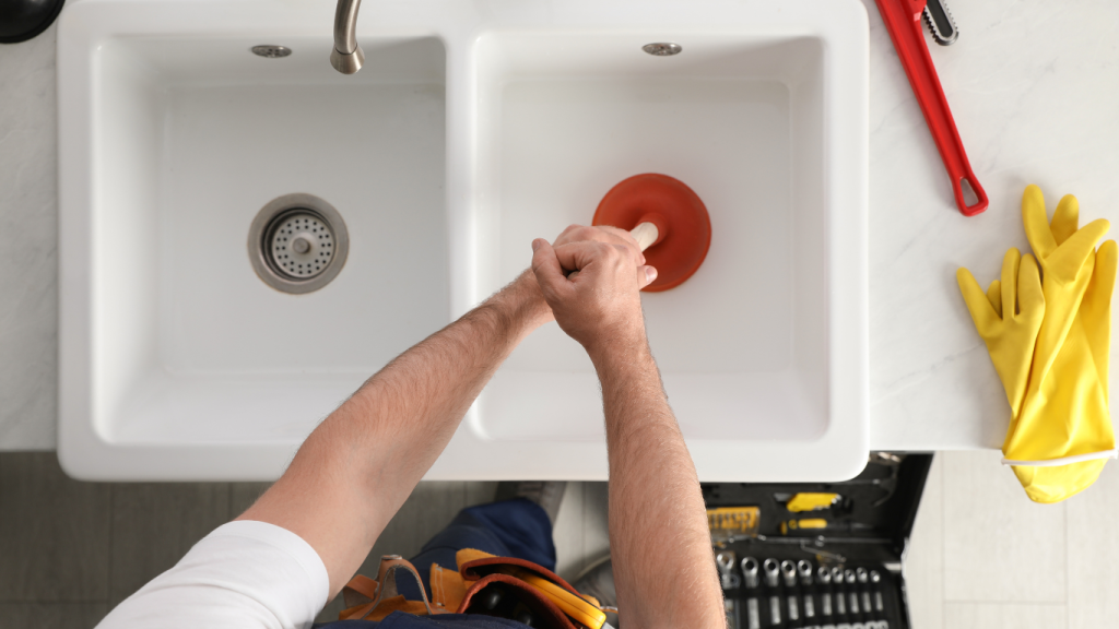 tub drain repair