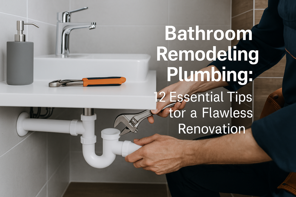 Bathroom Remodeling Plumbing: 10 Crucial Tips for a Smooth Renovation