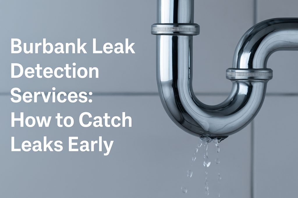 Leak Detection Burbank: How to Catch Leaks Early