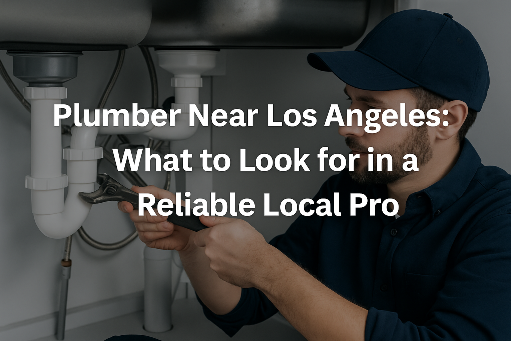 Plumber Near Los Angeles: What to Look for in a Reliable Local Pro