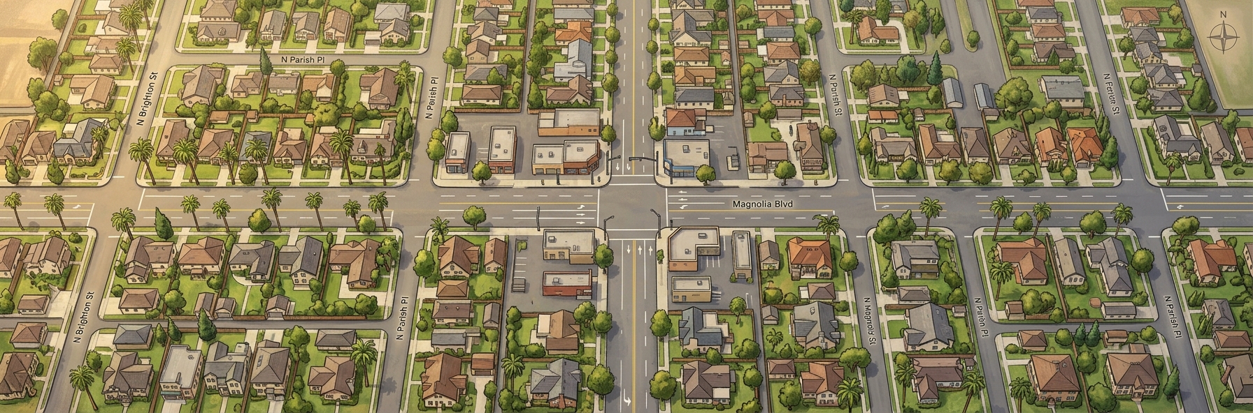 map · 2115 W Magnolia Blvd, Burbank CA 91506