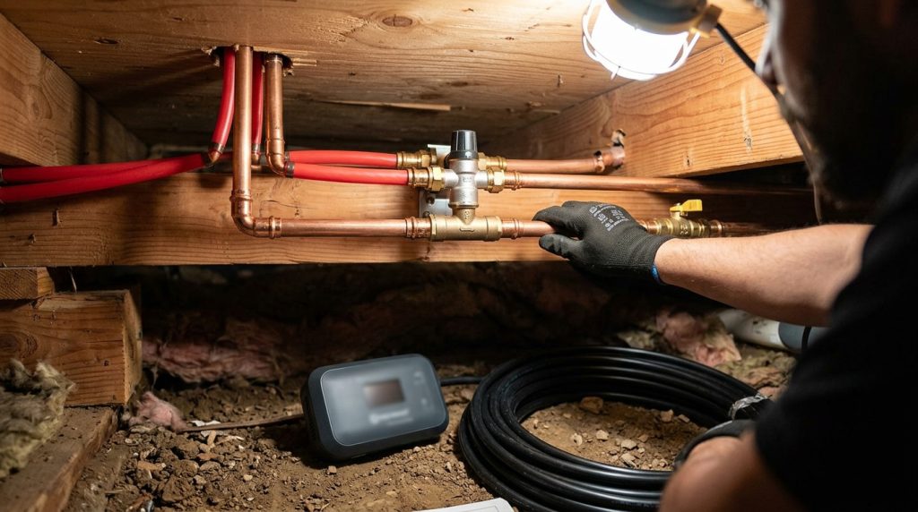 Featured image for Copper vs PEX Repipe in Los Angeles: Cost, Durability, and Health Considerations (2026)