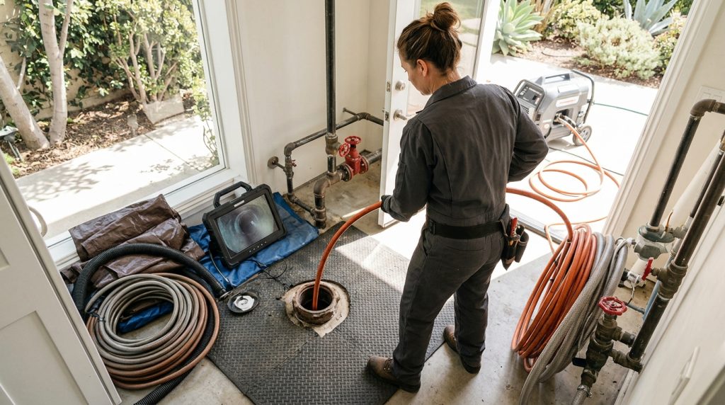 Featured image for Hydro Jetting in Los Angeles: Cost, Pros, and When You Need It (2026 Guide)