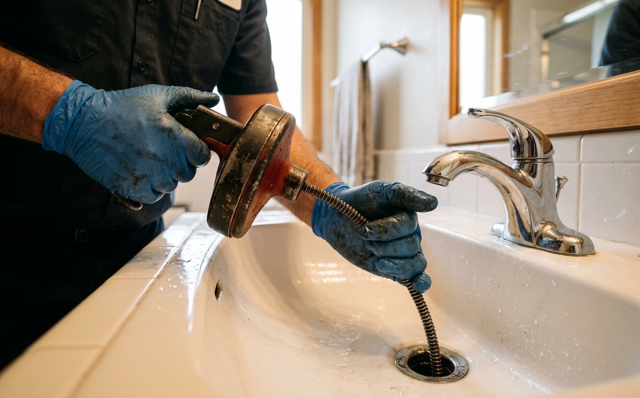 service · drain cleaning