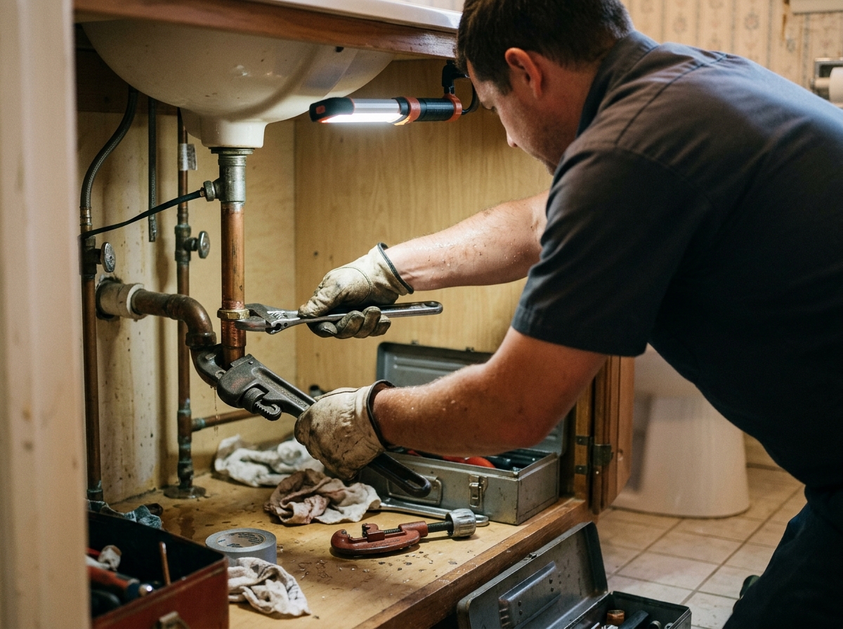 in-progress · technician at work