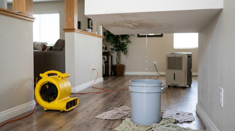 What to Do If a Ceiling Starts Dripping After an Upstairs Plumbing Leak