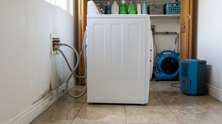 Washing Machine Hose Leak: What LA Homeowners Should Do Before Drywall Gets Worse