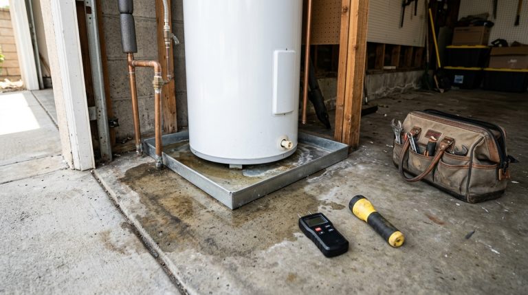 Garage Water Heater Closet Smells Damp: Leak Clues Homeowners Should Not Ignore