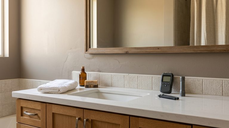 Water Behind a Bathroom Mirror or Vanity: Plumbing Clues to Check First